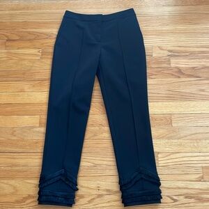 Yigal Azrouel black crop Pants Size US 4